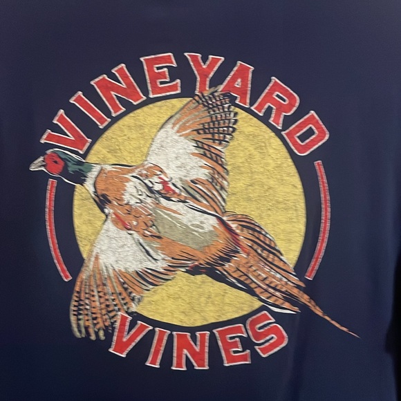 Vineyard Vines long sleeve Pheasant Tee shirt- Size Small - Picture 1 of 5